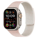 Pulseira de Relógio em Silicone Magnética com Textura de Litchi, Para Apple Watch 46mm / 49mm / 45mm / 44mm, Para Apple Watch 42mm / 41mm / 40mm / 38mm