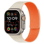 Pulseira de Relógio em Silicone Magnética com Textura de Litchi, Para Apple Watch 46mm / 49mm / 45mm / 44mm, Para Apple Watch 42mm / 41mm / 40mm / 38mm