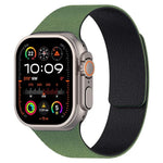 Pulseira de Relógio em Silicone Magnética com Textura de Litchi, Para Apple Watch 46mm / 49mm / 45mm / 44mm, Para Apple Watch 42mm / 41mm / 40mm / 38mm