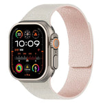 Pulseira de Relógio em Silicone Magnética com Textura de Litchi, Para Apple Watch 46mm / 49mm / 45mm / 44mm, Para Apple Watch 42mm / 41mm / 40mm / 38mm