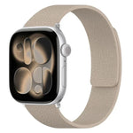 Pulseira de Relógio em Silicone Magnética com Textura de Litchi, Para Apple Watch 46mm / 49mm / 45mm / 44mm, Para Apple Watch 42mm / 41mm / 40mm / 38mm