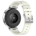 Correia de Relógio em Pele com Botão de Pressão 22mm, Para Samsung Galaxy Watch3 45mm