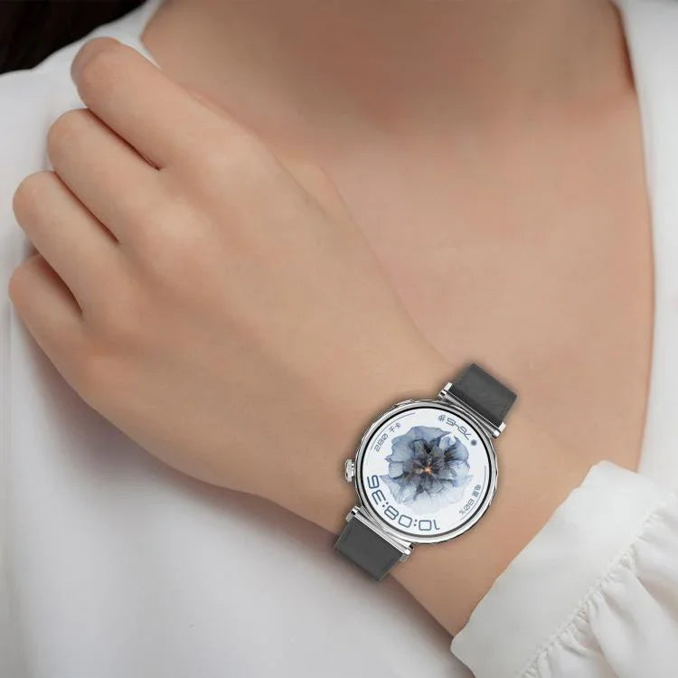 Correia de Relógio em Pele com Botão de Pressão 22mm, Para Samsung Galaxy Watch3 45mm