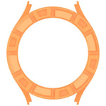 Capa Protetora Armour Oca em TPU para Relógio, Para Samsung Galaxy Watch 7 40mm