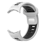 Correia de Relógio em Silicone com Fivela Reversa de Duas Cores, Para Google Pixel Watch 4 / Watch 3 45mm