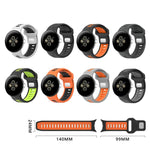 Correia de Relógio em Silicone com Fivela Reversa de Duas Cores, Para Google Pixel Watch 4 / Watch 3 45mm
