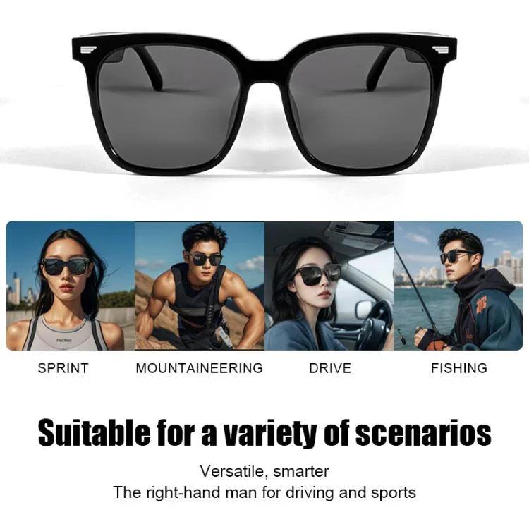 Óculos Inteligentes GS01, Suporta Navegação Inteligente de Condução / Chamadas Bluetooth