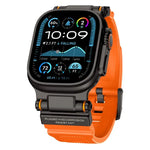 Bracelete de TPU com Conector Metálico para Explorador Outdoor Kalebol, Para Apple Watch 46mm / 49mm / 45mm / 44mm