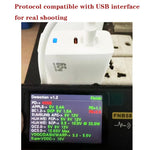 PD41 GaN PD 45W + USB Charger with USB-C to USB-C / 8 Pin Data Cable for iPhone, US Plug, US Plug