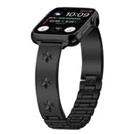 Pulseira de Pétalas de Floco de Neve Bracelete de Metal para Apple Watch 46mm / 49mm / 45mm / 44mm, para Apple Watch 42mm / 41mm / 40mm / 38mm