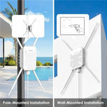 Repetidor AP WAVLINK WN588HA2 Amplificador de Sinal WiFi Extensor WiFi AC1200 Banda Dupla, Ficha US, Ficha UK, Ficha EU, Ficha AU