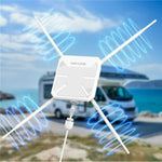 Repetidor AP WAVLINK WN588HA2 Amplificador de Sinal WiFi Extensor WiFi AC1200 Banda Dupla, Ficha US, Ficha UK, Ficha EU, Ficha AU