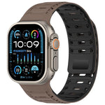 Bracelete de Relógio em Silicone Magnético Mountain Armor, Para Apple Watch 46mm / 49mm / 45mm / 44mm, Para Apple Watch 42mm / 41mm / 40mm / 38mm