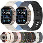 Bracelete de Relógio em Silicone Magnético Mountain Armor, Para Apple Watch 46mm / 49mm / 45mm / 44mm, Para Apple Watch 42mm / 41mm / 40mm / 38mm