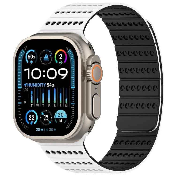 Bracelete de Relógio Magnético em Favo de Mel, Para Apple Watch 42mm / 41mm / 40mm / 38mm, Para Apple Watch 46mm / 49mm / 45mm / 44mm