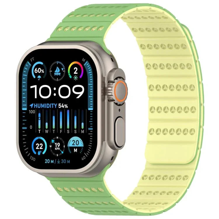 Bracelete de Relógio Magnético em Favo de Mel, Para Apple Watch 42mm / 41mm / 40mm / 38mm, Para Apple Watch 46mm / 49mm / 45mm / 44mm