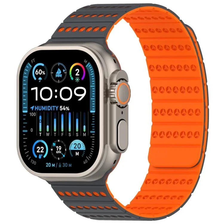 Bracelete de Relógio Magnético em Favo de Mel, Para Apple Watch 42mm / 41mm / 40mm / 38mm, Para Apple Watch 46mm / 49mm / 45mm / 44mm