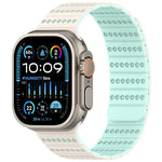 Bracelete de Relógio Magnético em Favo de Mel, Para Apple Watch 42mm / 41mm / 40mm / 38mm, Para Apple Watch 46mm / 49mm / 45mm / 44mm