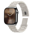Bracelete de Relógio em PC com Fivela Magnética de Três Contas Candy, Para Apple Watch 46mm / 49mm / 45mm / 44mm, Para Apple Watch 42mm / 41mm / 40mm / 38mm