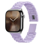 Bracelete de Relógio em PC com Fivela Magnética de Três Contas Candy, Para Apple Watch 46mm / 49mm / 45mm / 44mm, Para Apple Watch 42mm / 41mm / 40mm / 38mm