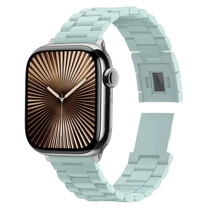 Bracelete de Relógio em PC com Fivela Magnética de Três Contas Candy, Para Apple Watch 46mm / 49mm / 45mm / 44mm, Para Apple Watch 42mm / 41mm / 40mm / 38mm