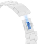 Correia de Relógio com Fecho Magnético de Três Contas Candy, Para Samsung Galaxy Watch 7 40mm / 44mm