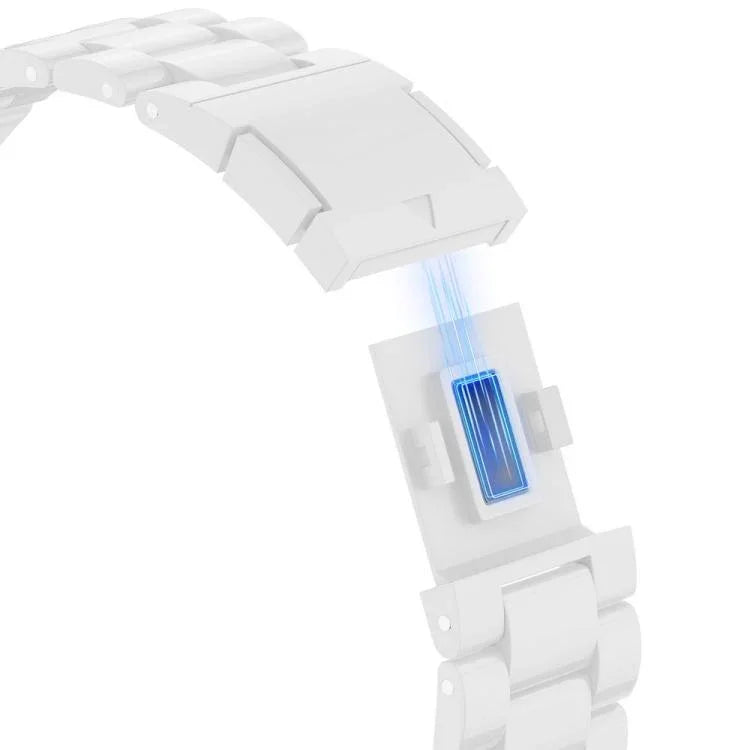 Correia de Relógio com Fecho Magnético de Três Contas Candy, Para Samsung Galaxy Watch 7 40mm / 44mm