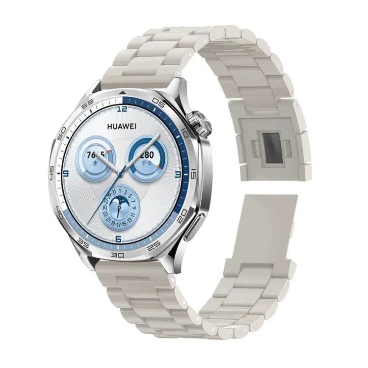 Correia de Relógio com Fecho Magnético de Três Contas Candy, Para Samsung Galaxy Watch 7 40mm / 44mm