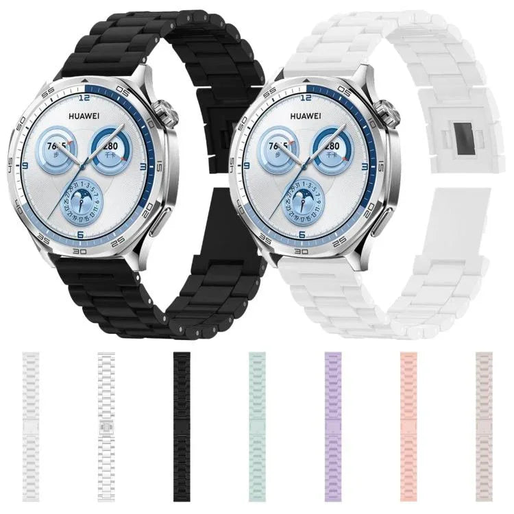 Correia de Relógio com Fecho Magnético de Três Contas Candy, Para Samsung Galaxy Watch 7 40mm / 44mm