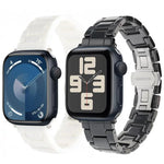Bracelete de Relógio em Cerâmica com Textura de Tanque, Para Apple Watch 46mm / 49mm / 45mm / 44mm, Para Apple Watch 42mm / 41mm / 40mm / 38mm