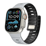 Correia Magnética de Silicone Norman, Para Apple Watch 46mm / 49mm / 45mm / 44mm, Para Apple Watch 42mm / 41mm / 40mm / 38mm