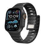 Correia Magnética de Silicone Norman, Para Apple Watch 46mm / 49mm / 45mm / 44mm, Para Apple Watch 42mm / 41mm / 40mm / 38mm