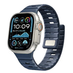 Correia Magnética de Silicone Norman, Para Apple Watch 46mm / 49mm / 45mm / 44mm, Para Apple Watch 42mm / 41mm / 40mm / 38mm