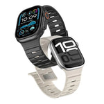 Correia Magnética de Silicone Norman, Para Apple Watch 46mm / 49mm / 45mm / 44mm, Para Apple Watch 42mm / 41mm / 40mm / 38mm