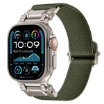 Correia de Relógio Explorer em Poliéster e Nylon, Para Apple Watch 46mm / 49mm / 45mm / 44mm