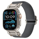 Correia de Relógio Explorer em Poliéster e Nylon, Para Apple Watch 46mm / 49mm / 45mm / 44mm