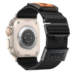 Correia de Relógio Desportiva em Nylon Trançado Kalebol, Para Apple Watch 46mm / 49mm / 45mm / 44mm, Para Apple Watch 42mm / 41mm / 40mm / 38mm