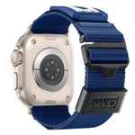 Correia de Relógio Desportiva em Nylon Trançado Kalebol, Para Apple Watch 46mm / 49mm / 45mm / 44mm, Para Apple Watch 42mm / 41mm / 40mm / 38mm