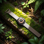 Correia de Relógio Magnética em Silicone com Escamas de Dragão de Aço, Para Apple Watch 46mm / 49mm / 45mm / 44mm