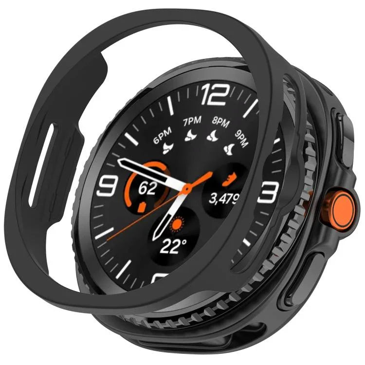 Half Coverage Hollow PC Watch Cover, For Samsung Galaxy Watch8 Classic 46mm, For Samsung Galaxy Watch 8 44mm, For Samsung Galaxy Watch 8 40mm