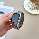 Pulseira de Relógio em Aço Inoxidável Destacável com Laterais Curvas, Para Apple Watch 46mm / 49mm / 45mm / 44mm, Para Apple Watch 42mm / 41mm / 40mm / 38mm