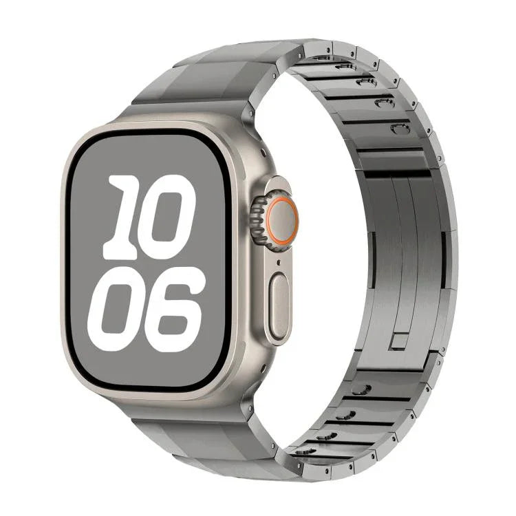 Pulseira de Relógio em Aço Inoxidável Destacável com Laterais Curvas, Para Apple Watch 46mm / 49mm / 45mm / 44mm, Para Apple Watch 42mm / 41mm / 40mm / 38mm