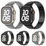 Pulseira de Relógio em Aço Inoxidável Destacável com Laterais Curvas, Para Apple Watch 46mm / 49mm / 45mm / 44mm, Para Apple Watch 42mm / 41mm / 40mm / 38mm