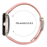 Correia de relógio em pele com textura de lichia e fecho de fivela em forma de casco de tartaruga Starlight, para Google Pixel Watch 4 / 3 / 2 / 1 41mm