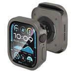 Caixa de Relógio em Alumínio Integrada com Filme Temperado, Para Apple Watch Series 11 / 10 46mm