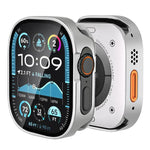 Caixa de Relógio em Alumínio Integrada com Filme Temperado, Para Apple Watch Ultra 3 / 2 / 1 49mm