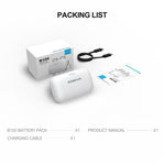 BOBOVR B100 Para BOBOVR S3 Pro Bateria de Substituição 10000mAh Acessório para Fita de Cabeça VR, B100