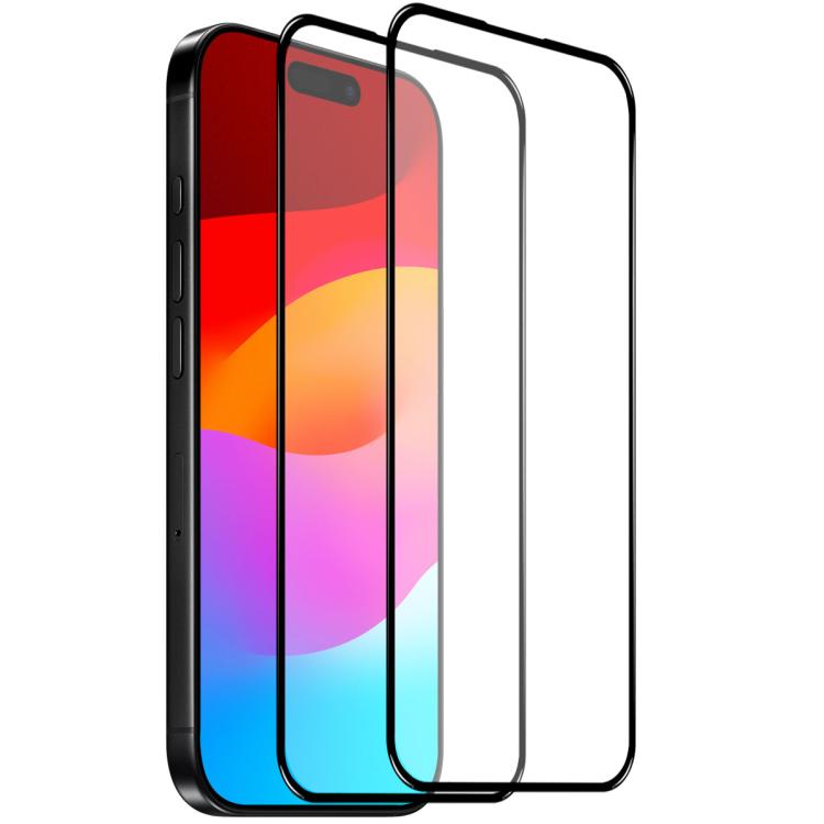 2 unidades de película de vidro temperado NORTHJO A++ 0,3mm com cola total e impressão em seda, para iPhone 17 Pro Max, para iPhone 17 Pro, para iPhone 17, para iPhone Air