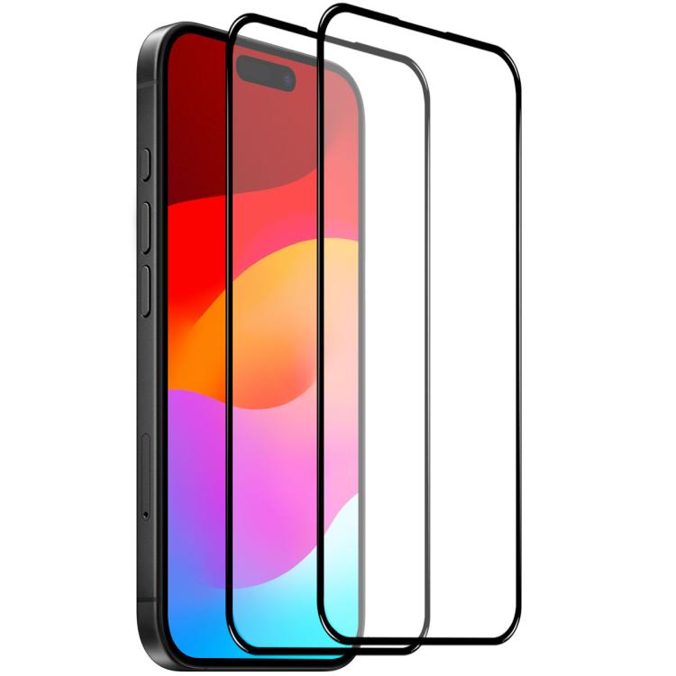 2 unidades de película de vidro temperado NORTHJO A++ 0,3mm com cola total e impressão em seda, para iPhone 17 Pro Max, para iPhone 17 Pro, para iPhone 17, para iPhone Air