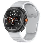 Dot Pattern Release Buckle Silicone Watch Band, For Samsung Galaxy Watch8 / Watch8 Classic
